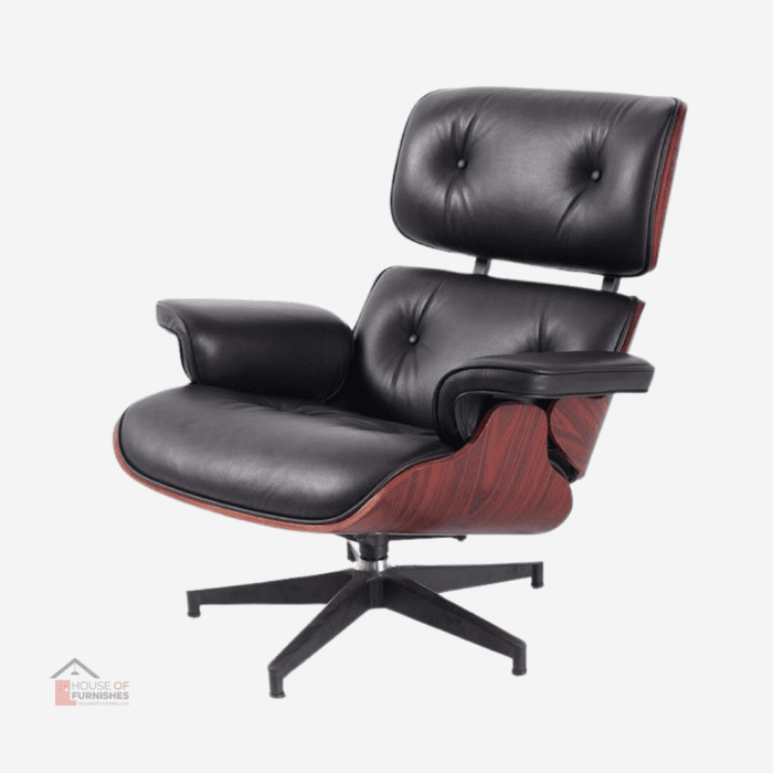 Eames Lounge Chair & Ottoman - Black Finish