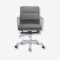 Dark Grey Eames Style EA217 Low Back Soft Pad Office Chair