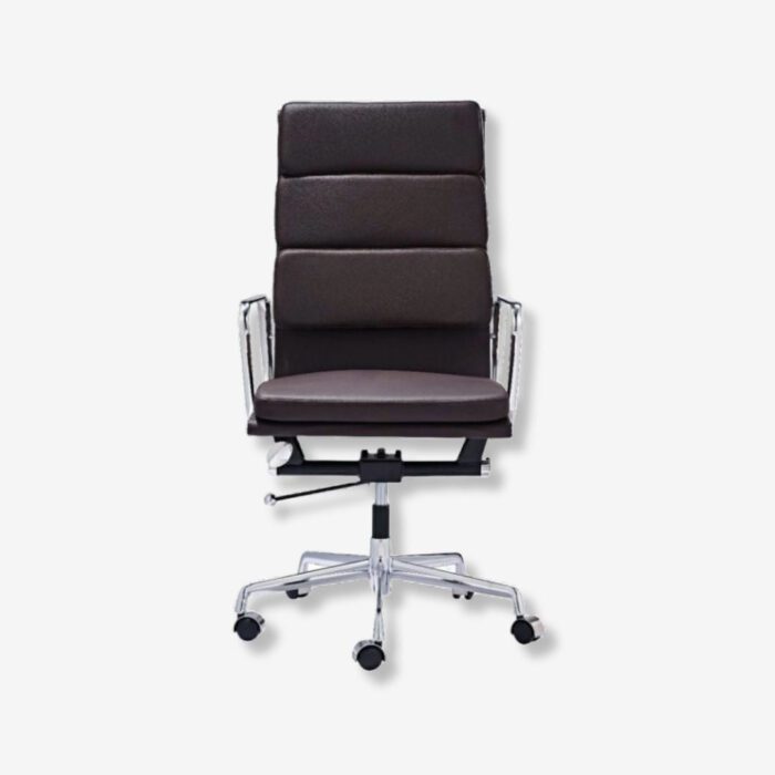 Dark Brown Eames Style EA219 High Back Soft Pad Office Chair