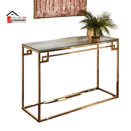 Cesar Gold Unique Console Table