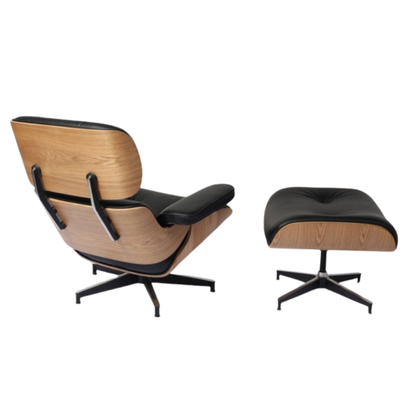 Ergonomic Black Lounge Chair – Perfect for Office & Home