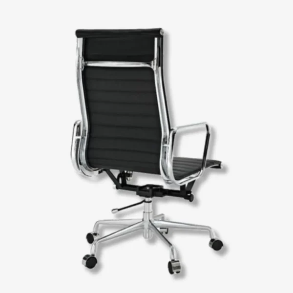 Eames Chair Black Leather EA119 Executive Boardroom Setup – House of Furnishes