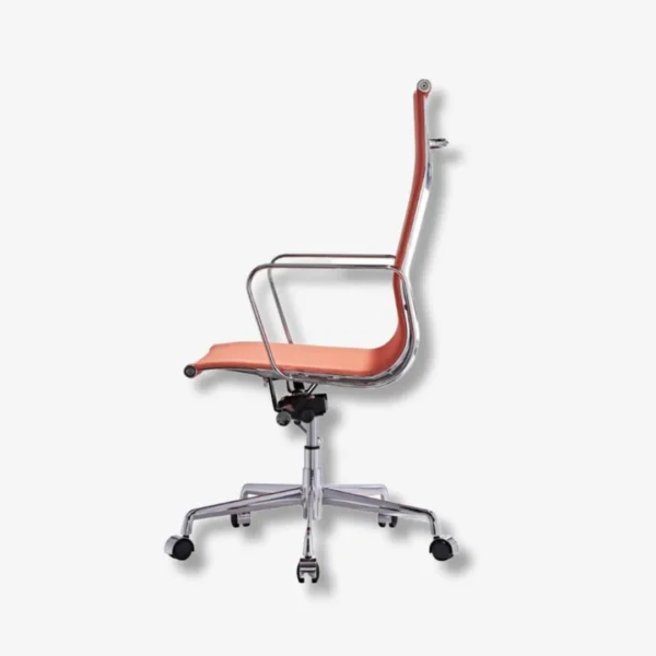 Fun Office Chair UK Orange Eames Mesh EA119 Creative Studio – House of Furnishes
