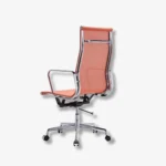 Bright Office Chair Orange Eames Mesh EA119 High Back Rear – House of Furnishes