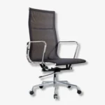 Eames Mesh Office Chair Black EA119 Executive Boardroom Workspace – House of Furnishes