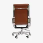Tan Brown Eames Furniture Soft Pad EA219 Rear Angle – House of Furnishes
