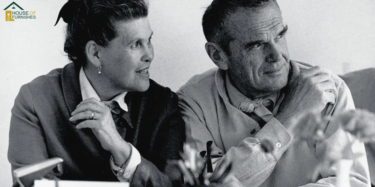 who were charles and ray eames — mid century design studio with iconic chairs